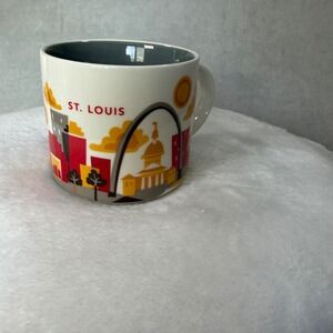 Starbucks You Are Here Collection St Louis Mug Gray Interior